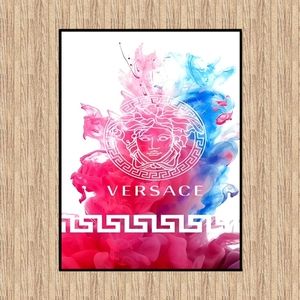 Versace 8 1/2"x11" Framed Wall Art